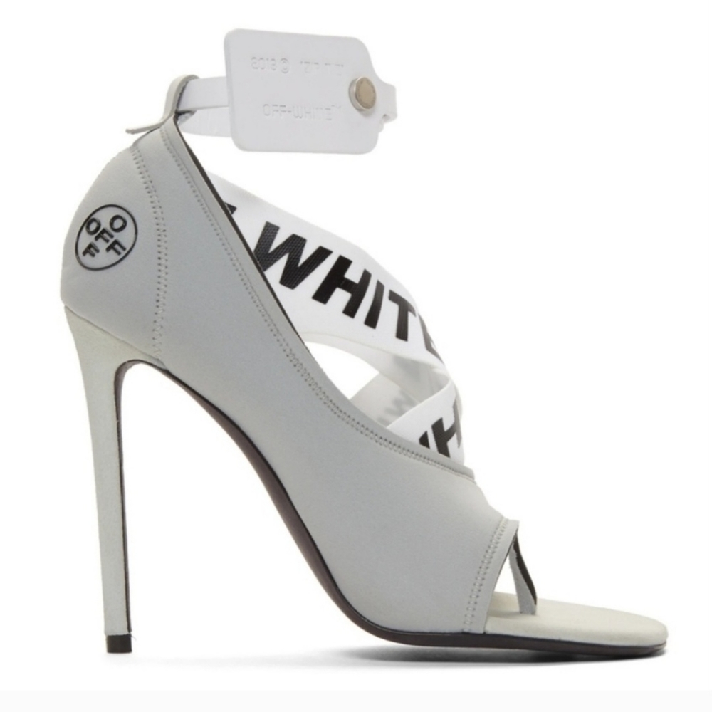 Off-White Yoga Sandal Heels NWT